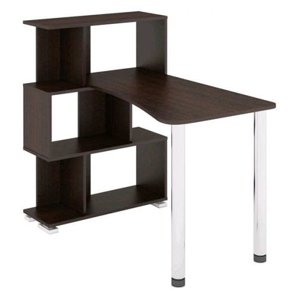 Стол-стеллаж «СЛ-5-3СТ-2», 3 этажный, 750 ? 1182 ? 1060 мм, цвет белый