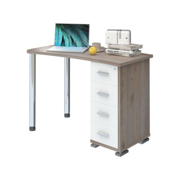 Стол СКМ-50, угол левый, 1100 ? 620 ? 770 мм, цвет венге