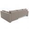 Угловой диван «Мансберг», механизм еврокнижка, угол левый, рогожка, цвет бежевый