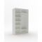 Шкаф-купе Стильный зелкало+ЛДСП Белый 1600х600х2300