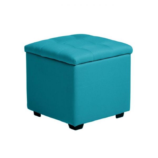 Пуф Бриг 400х400х430 Рогожка AZURE