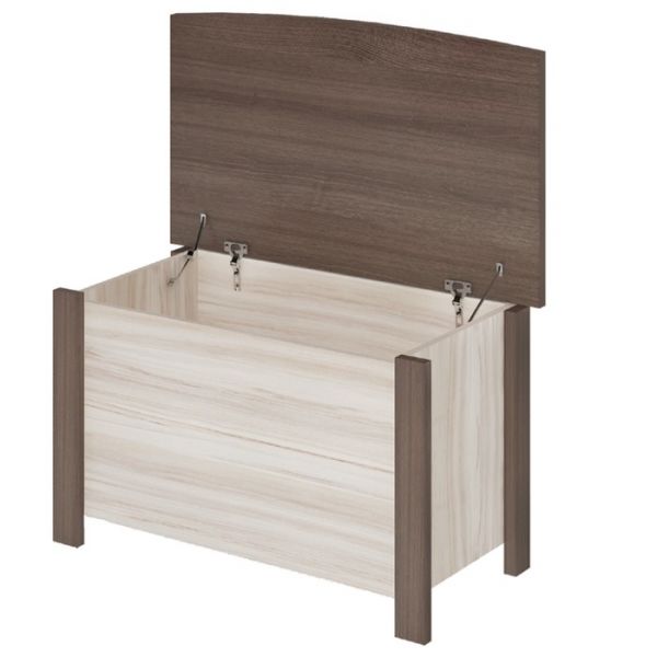 Сундучок для игрушек «СИД», 850 ? 500 ? 520 мм, цвет карамель / белый