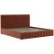 Кровать Милана, 1800х2000, ортопедическое осн+ПМ, Лекко терра/ Кирпичный