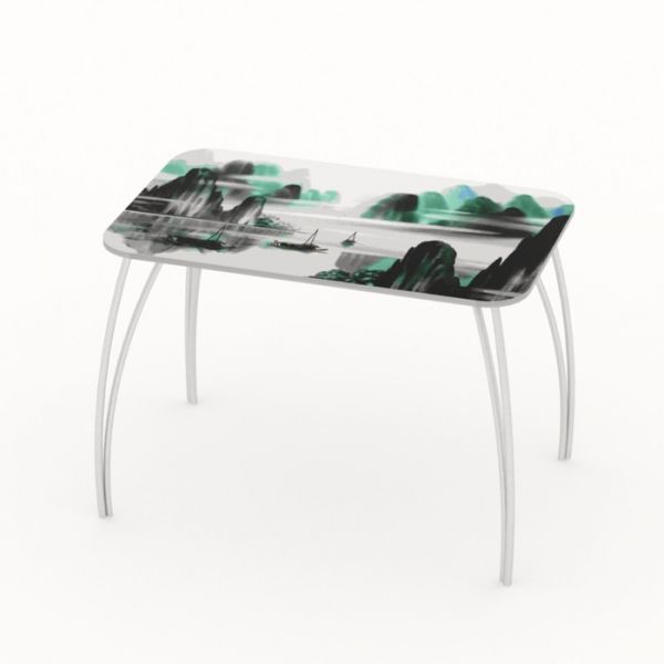 Обеденный стол Stalker, 1030 ? 640 ? 720 мм, ножки серые F1, цвет ромашковый чай