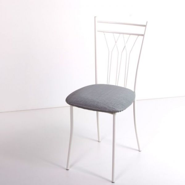 Стул на металлокаркасе Премьер СТ белый/белый