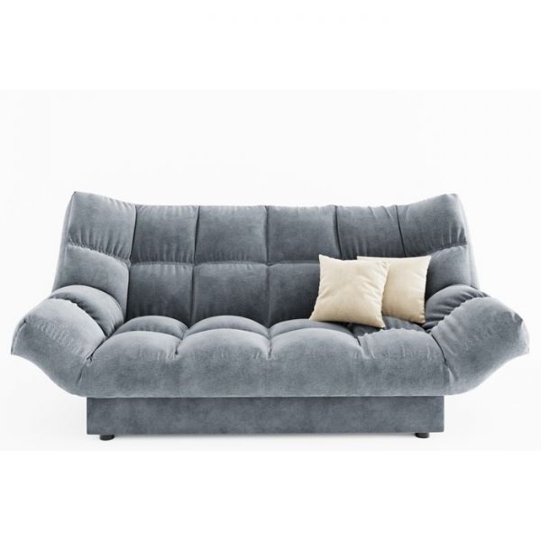 Диван прямой «Клик кляк», ППУ, механизм книжка, цвет селфи 01 / подушки селфи 03