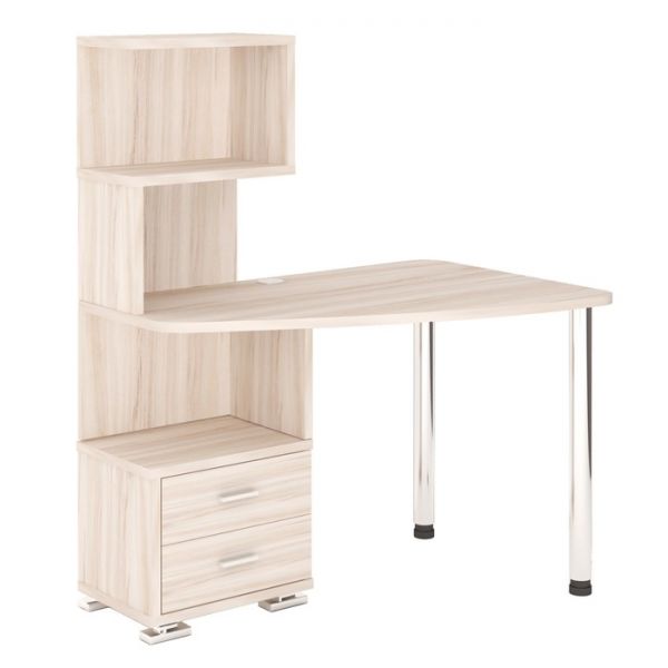 Стол СКМ-60, угол правый, 1200 ? 780 ? 1450 мм, цвет венге