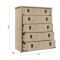 Комод «Валенсия», 5 ящиков, 910 ? 450 ? 1100 мм, цвет дуб сонома