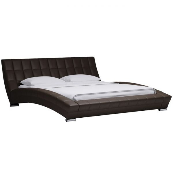 Кровать Оливия, 1800х2000, ортопедическое осн, Марика/Тёмно-Коричневый