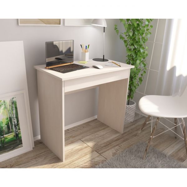 Стол компьютерный с ящиком, 800 ? 450 ? 750 мм, цвет белый