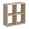 Стеллаж квадро «Салоу», 696 ? 320 ? 716 мм, цвет дуб сонома