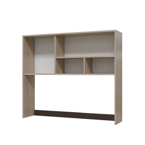 Шкаф настольный Арабика 1200х280х1030 Дуб Ривьера/Белый-Арабика