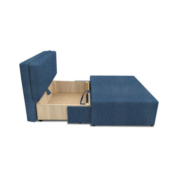 Детский диван «Капитошка», еврокнижка, рогожка, цвет savana plus ash