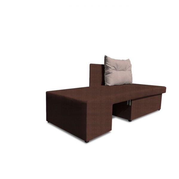 Детский диван «Лежебока», еврокнижка, велюр, цвет shaggy fuchsia