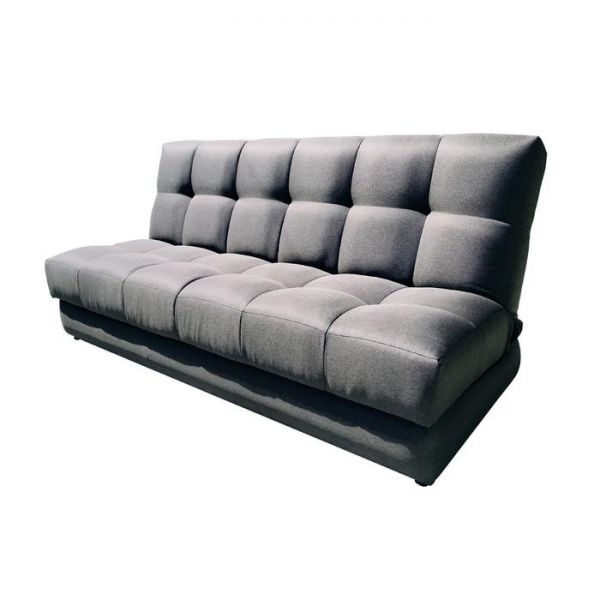 Диван прямой «Бук», механизм книжка, цвет рогожка шоколад