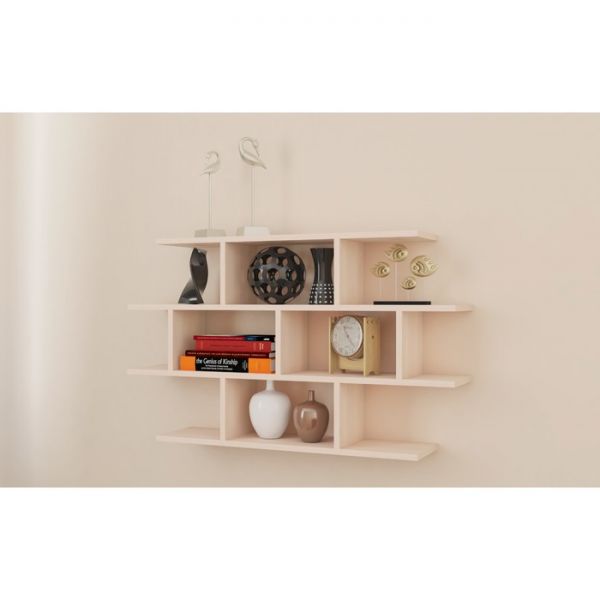 Полка навесная П-13 600х1000х200 Дуб молочный