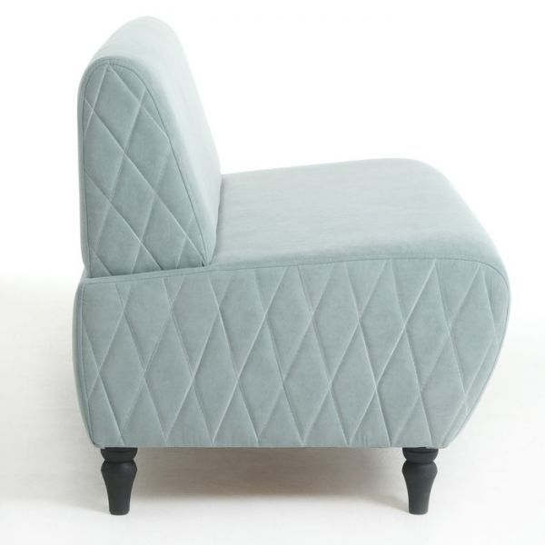 Диван "Буно" велюр Vivaldi светло-серый