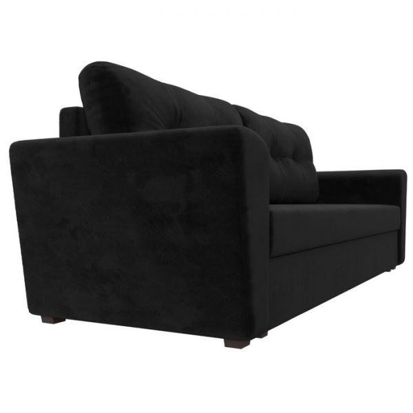 Диван прямой «Амстердам лайт», еврокнижка, велюр, цвет бежевый