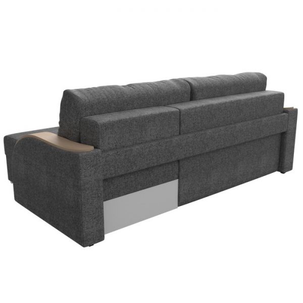 Угловой диван «Дарси», механизм еврокнижка, рогожка, цвет корфу 02