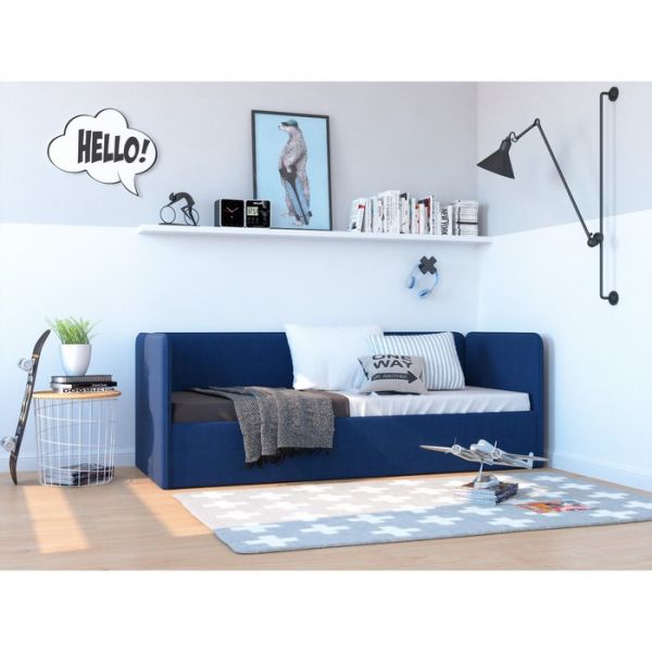 Кровать-диван Leonardo, боковина большая, 160х70 см, цвет бежевый