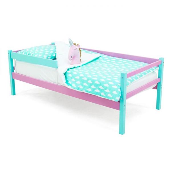 Детская кровать-тахта Svogen мятный-лаванда