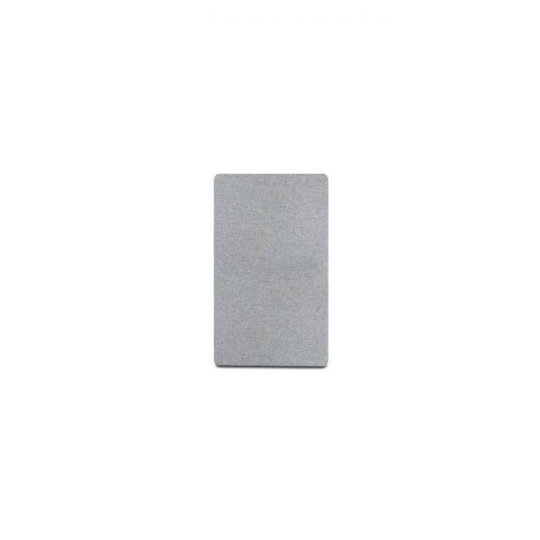 Комод «Алеро», 4 ящика, 848 ? 527 ? 887 мм, рогожка, стекло, цвет серый