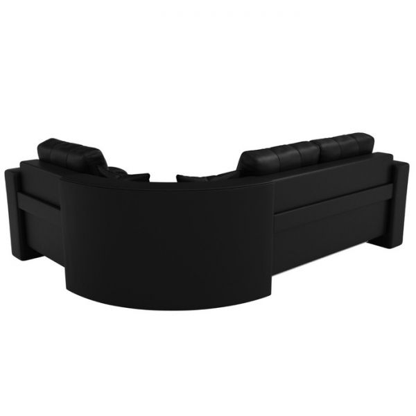 Угловой диван «Кембридж», механизм еврокнижка, экокожа, цвет бежевый