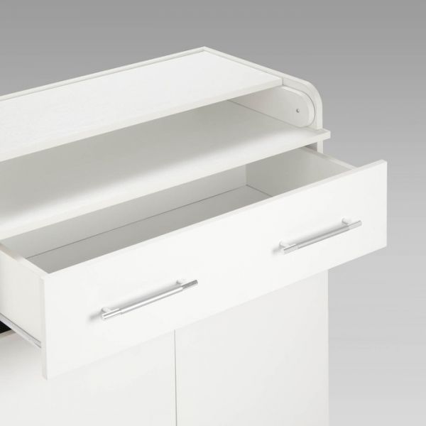 Комод КП-1   2ств. 1 ящ. двухстворчатый 1000х850х440/730 Белый