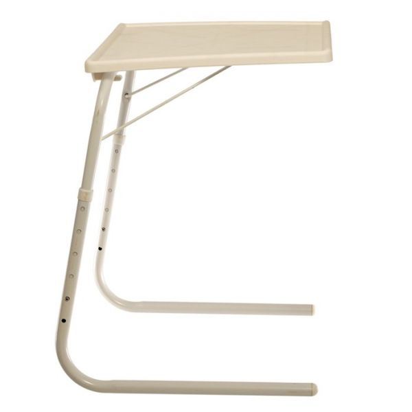 Стол приставной универсальный «Раскладушка», 510?410?760 мм, пластик, сталь, цвет белый