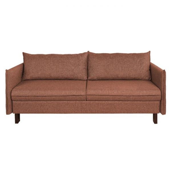 Диван "Матис" с подлокотниками, ткань рогожка Coral