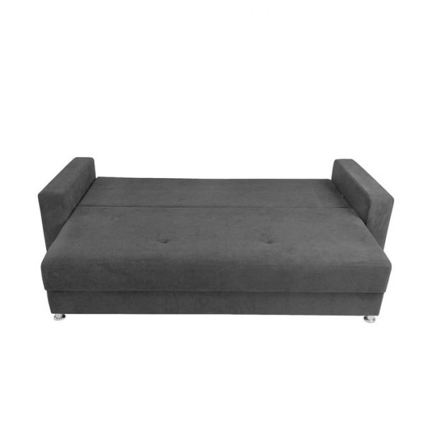 Прямой диван «Токио», механизм еврокнижка, цвет коричневый