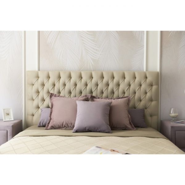 Кровать «Купол тысячелетия» с ПМ, 1400 ? 2000 мм, 1 ящик, велюр, цвет velutto 01