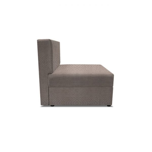 Диван модульный прямой «Бергамо», три секции, рогожка, цвет savana plus mocca