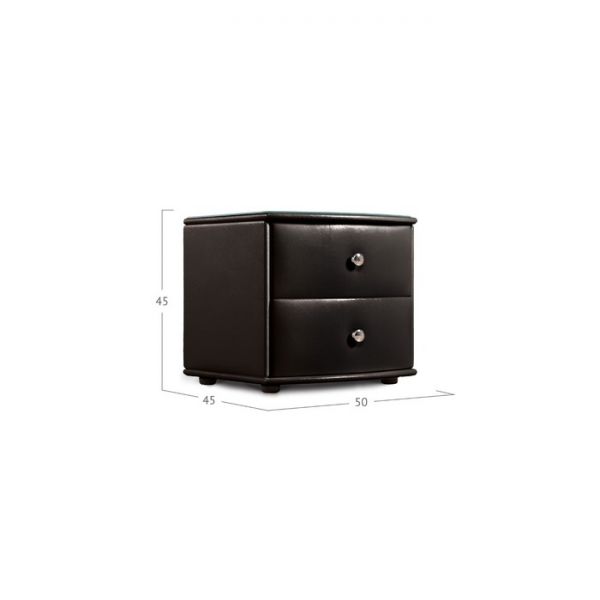 Тумба «Люнетта», 2 ящика, 500 ? 450 ? 450 мм, цвет взбитые сливки