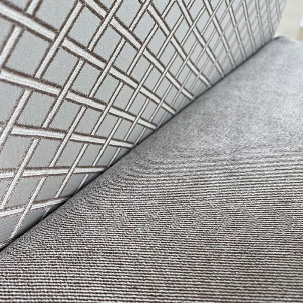 Банкетка без спинки «Лилия», цвет шегги шоколад / аделина даймонд шоколад