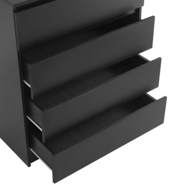 Комод с 4-мя ящиками Бетти, 800х420х1000, Черный