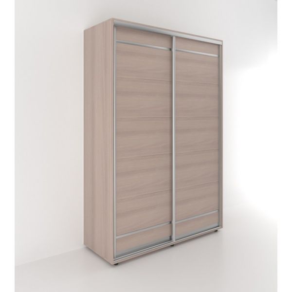 Шкаф-купе «Акцент-Лайт Д», 1000 ? 600 ? 2310 мм, ЛДСП, цвет ясень шимо светлый