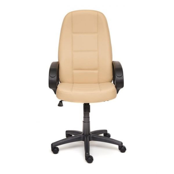 Кресло СН747 экокожа, бежевый 36-34
