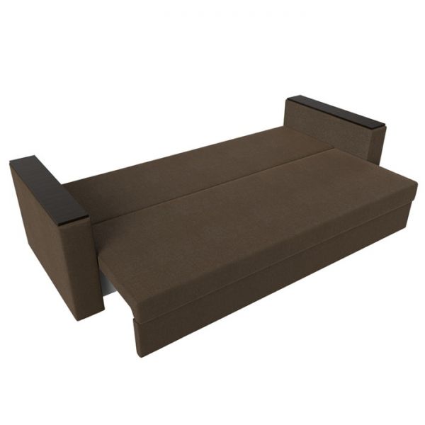 Диван прямой «Атланта лайт», без стола, еврокнижка, рогожка, цвет бежевый