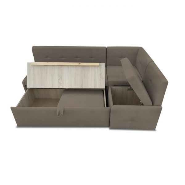 Кухонный уголок «Вена», механизм выкатной, искусственная кожа, цвет marvel berry