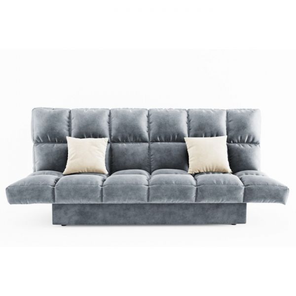 Диван прямой «Клик кляк», ППУ, механизм книжка, цвет селфи 01 / подушки селфи 03