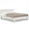 Кровать «Азалия 14 М» без ПМ, 1400 ? 2000, без основания, цвет бодега белый/белый пунто