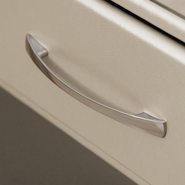 Тумба «Алеро», узкая, 1 ящик, 410 ? 430 ? 530 мм, цвет взбитые сливки