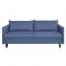 Диван "Матис" с подлокотниками, ткань рогожка AZURE