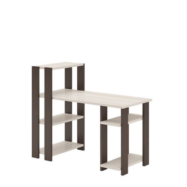 Компьютерный стол, 1300 ? 650 ? 1100 мм, цвет белый