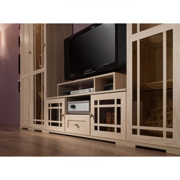 Шкаф для посуды Sherlock 13, 400 ? 400 ? 2107 мм, левый, цвет орех шоколадный