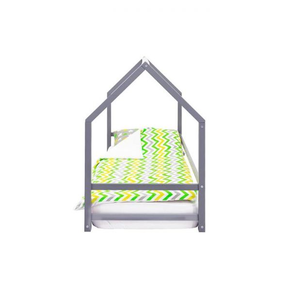 Детская кровать-домик Монтессори Бельмарко Svogen графит