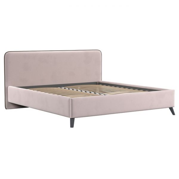 Кровать Миа, 1800х2000, ортопедическое осн+ПМ, Аватар/Пудровый