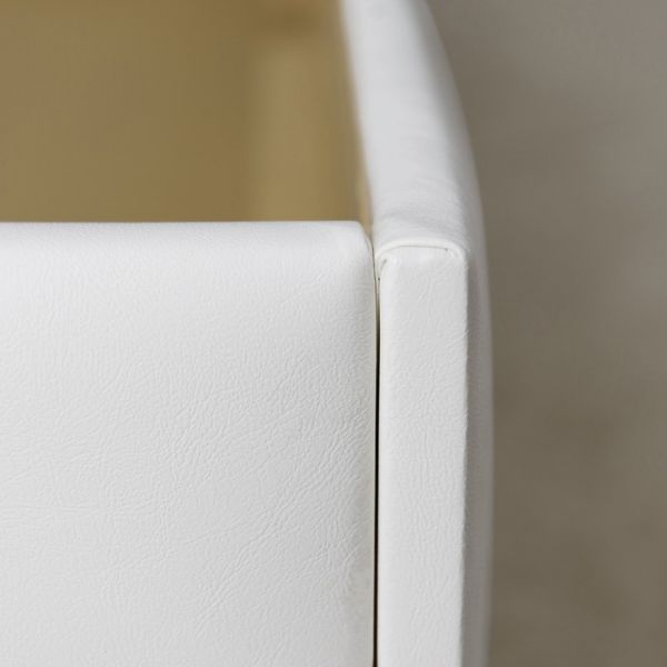 Кровать «Пальмира» без ПМ, 1400 ? 2000, встроенное основание, цвет взбитые сливки