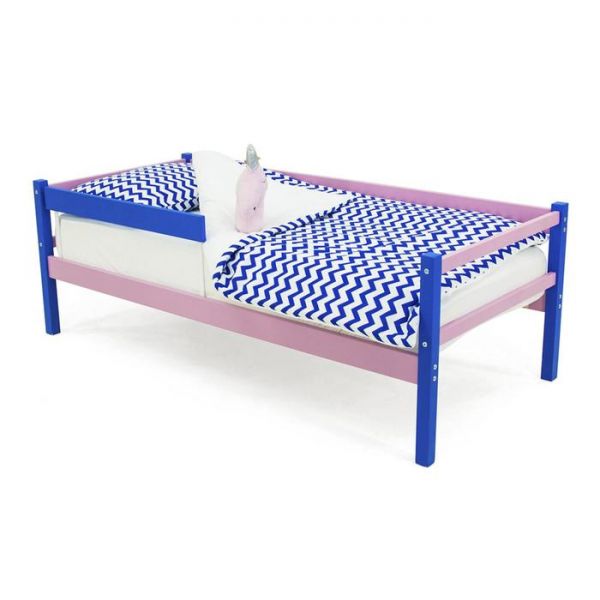 Детская кровать-тахта Svogen синий-лаванда